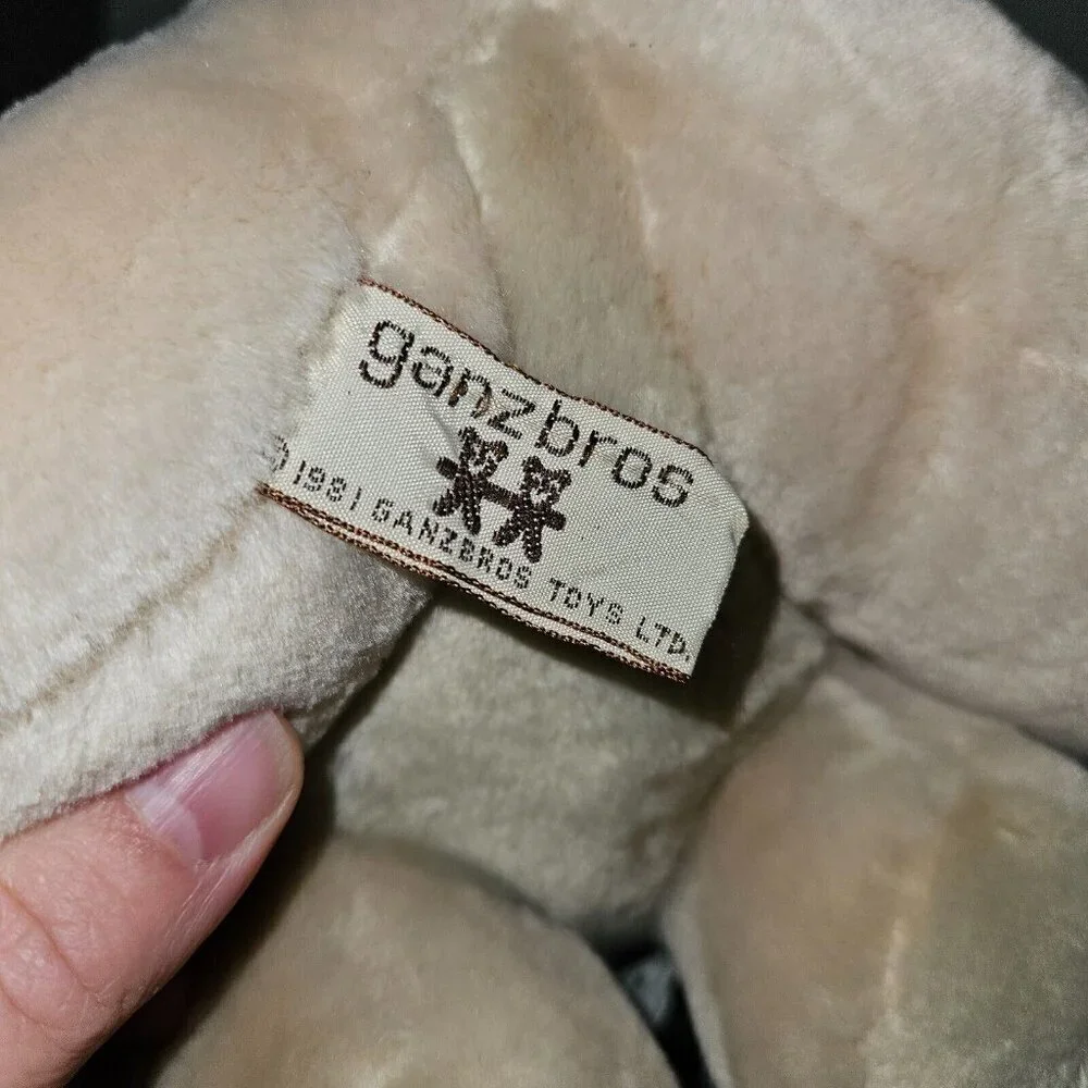 VTG Wrinkles 6307935 GANZ Puppy Dog Plush 10